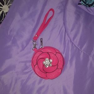 Hot pink purse